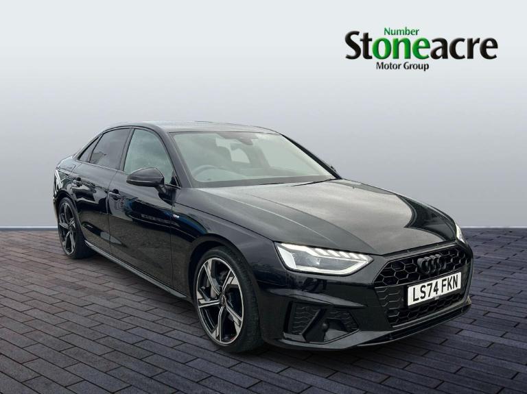 2024 Audi A4 2.0 TFSI 40 Black Edition Saloon 4dr Petrol S Tronic Euro 6 (s/s) (204 ps) SALOON Pe...
