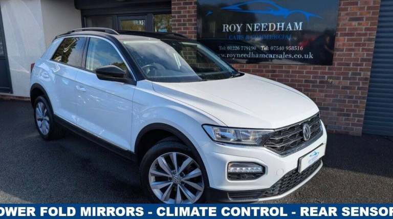 2019 19 VOLKSWAGEN T-ROC 1.0 TSI GPF DESIGN SUV 5DR PETROL MANUAL EURO 6 (S/S) (