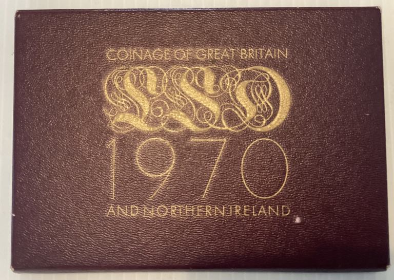 1970 Royal Mint Coinage of Great Britain Proof Set 