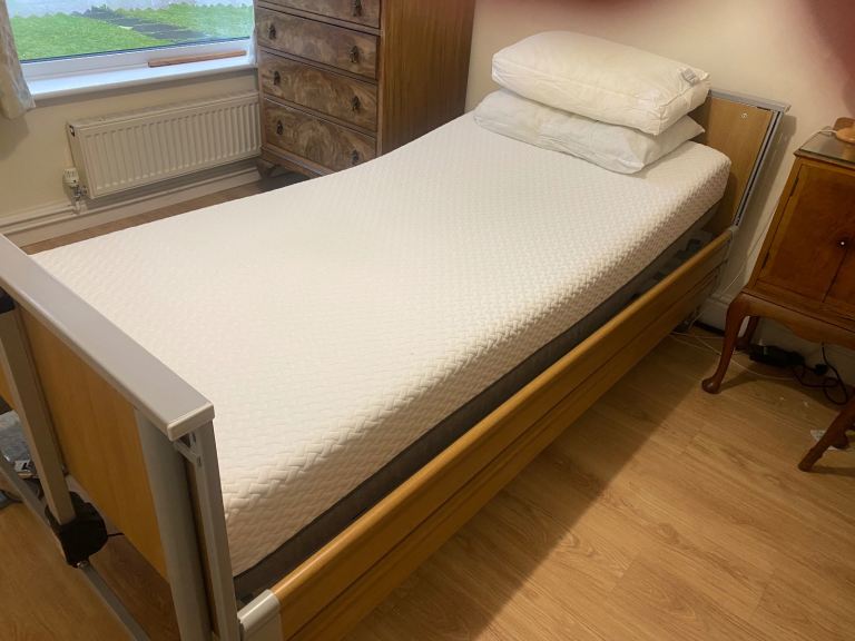 Medical bed and mattress