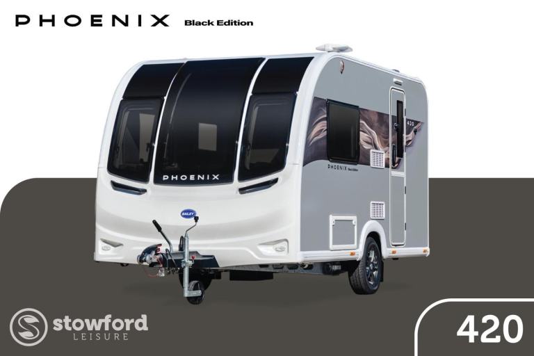 Bailey Phoenix Black Edition 420 2026 NEW Touring Caravan