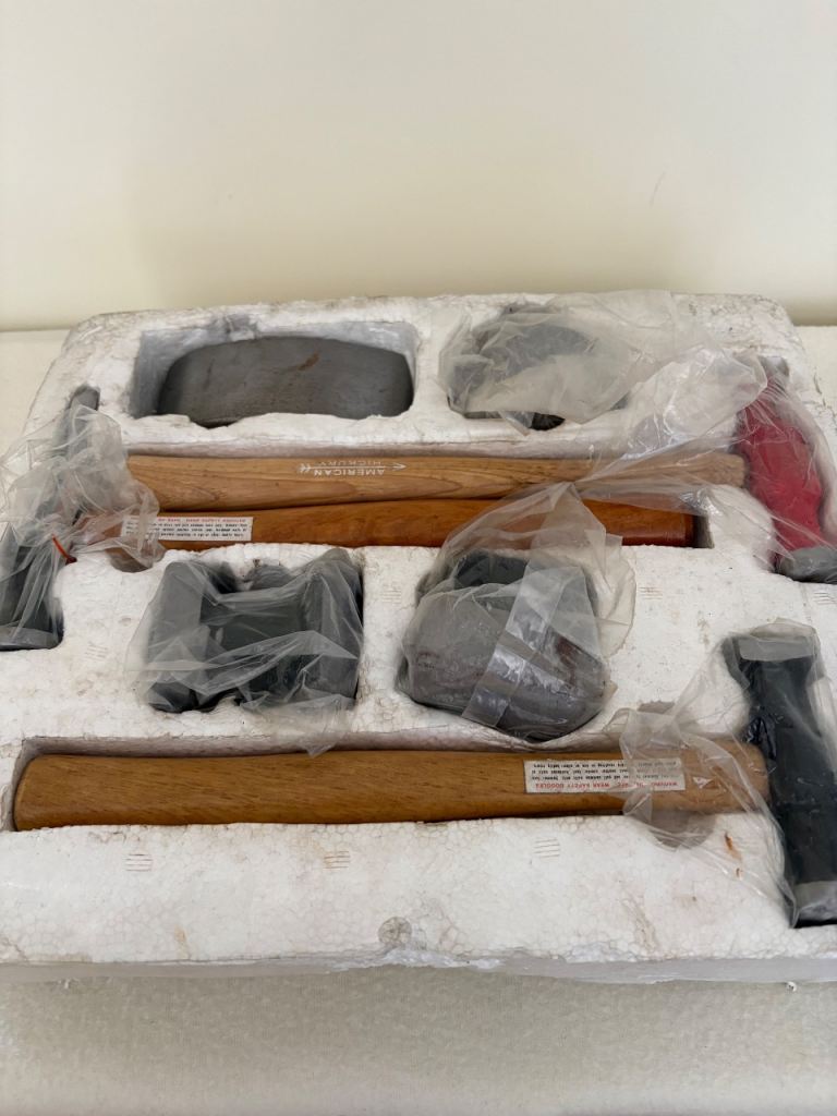 American Hickory Hammer and Mallet Set - New