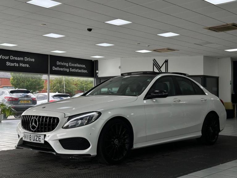 MERCEDES-BENZ C CLASS 2.1 C220d AMG Line (Premium) G-Tronic+ Euro 6 (s/s) 4dr