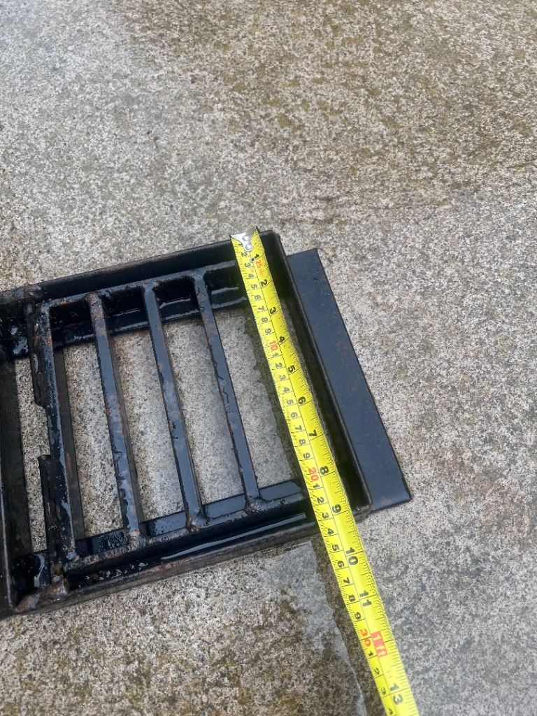 Iron gulley gratings (x3)