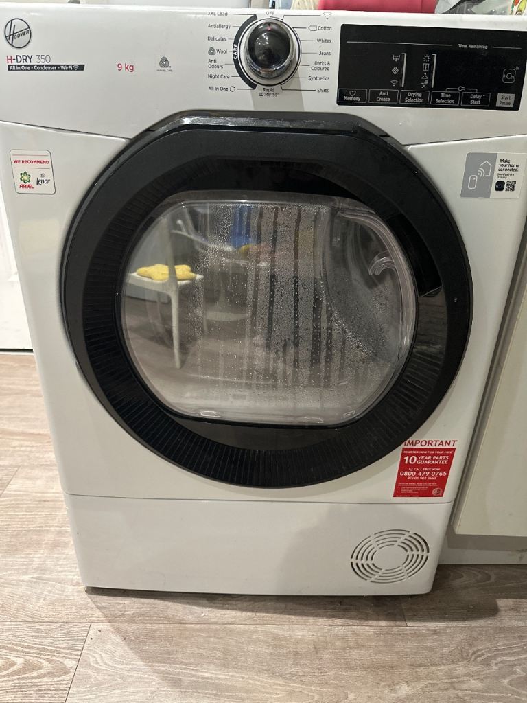 Hoover H-DRY 300 Condenser Tumble Dryer - 9kg - White