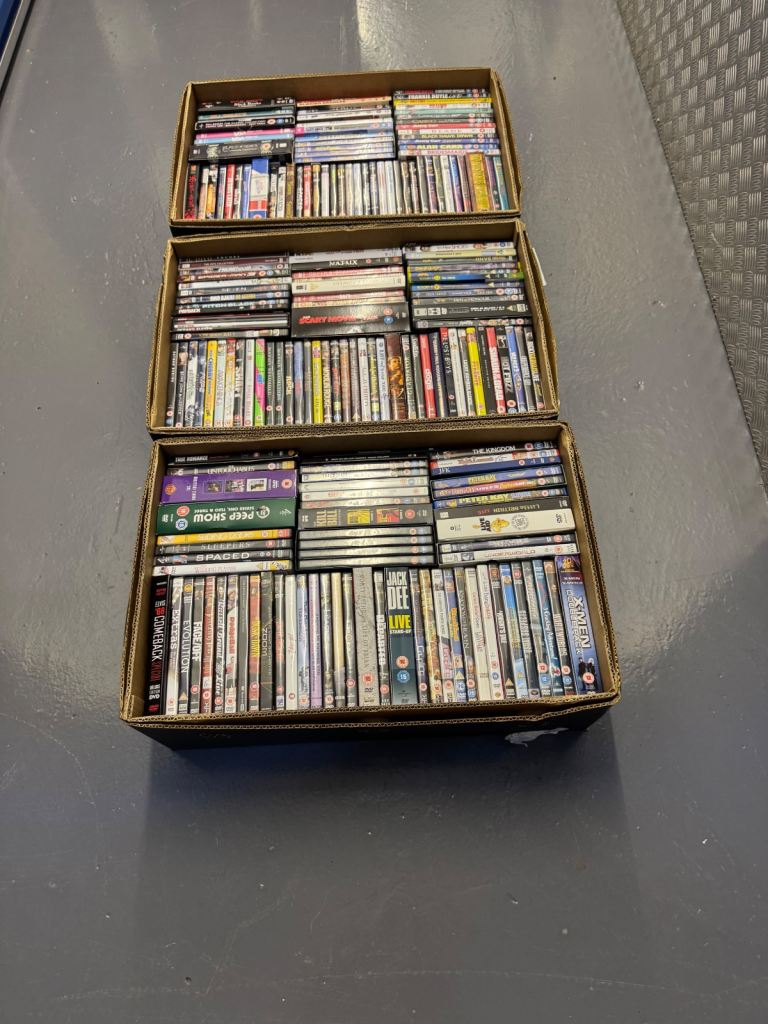 DVDs job lot