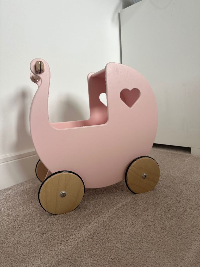 Moover dolls pram pink
