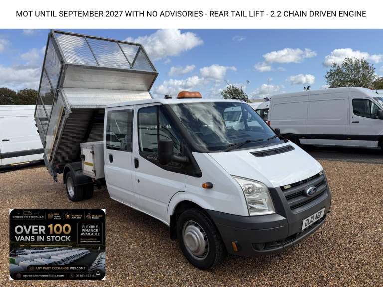 2010 Ford Transit 2.4 TDCi 350 Duratorq Chassis Cab 4dr Diesel Manual RWD L3 (DRW, DPF, 6Spd) Cha...