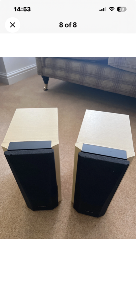 Technics bookshelf speakers 