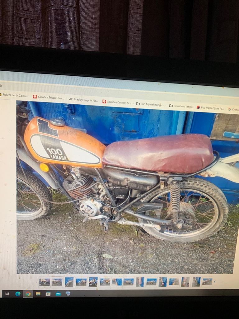 Classic 1975 Yamaha DT100 Project