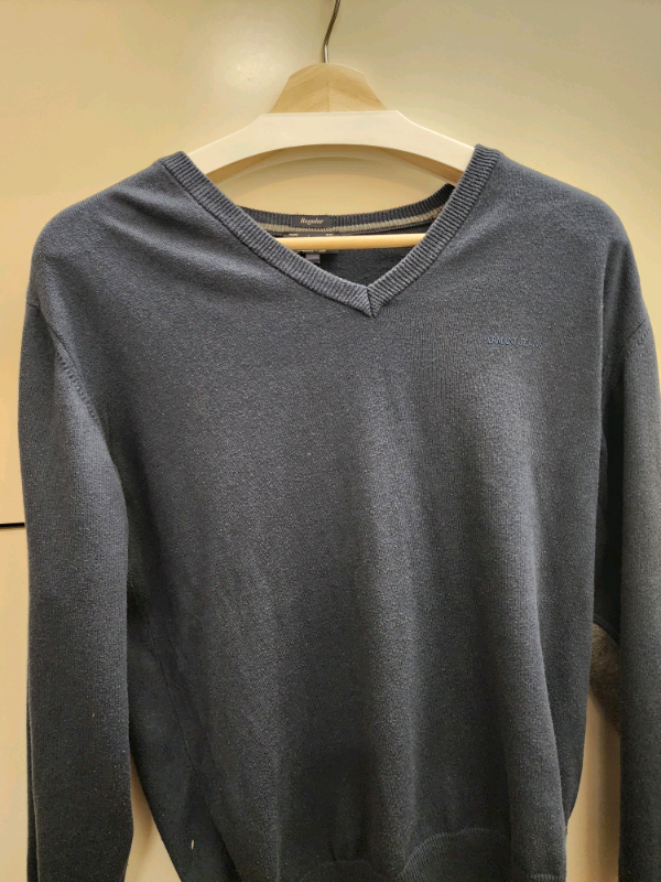 Armani jeans jumper medium regular fit  ex display, good condition 