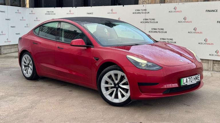 2021 Tesla Model 3 Standard Plus 4dr Auto SALOON ELECTRIC Automatic