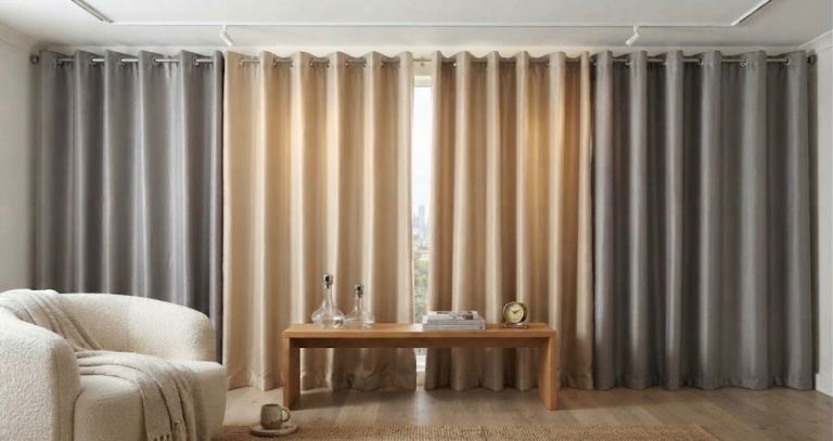 New Thermal Blackout Curtains – Multicoloured
