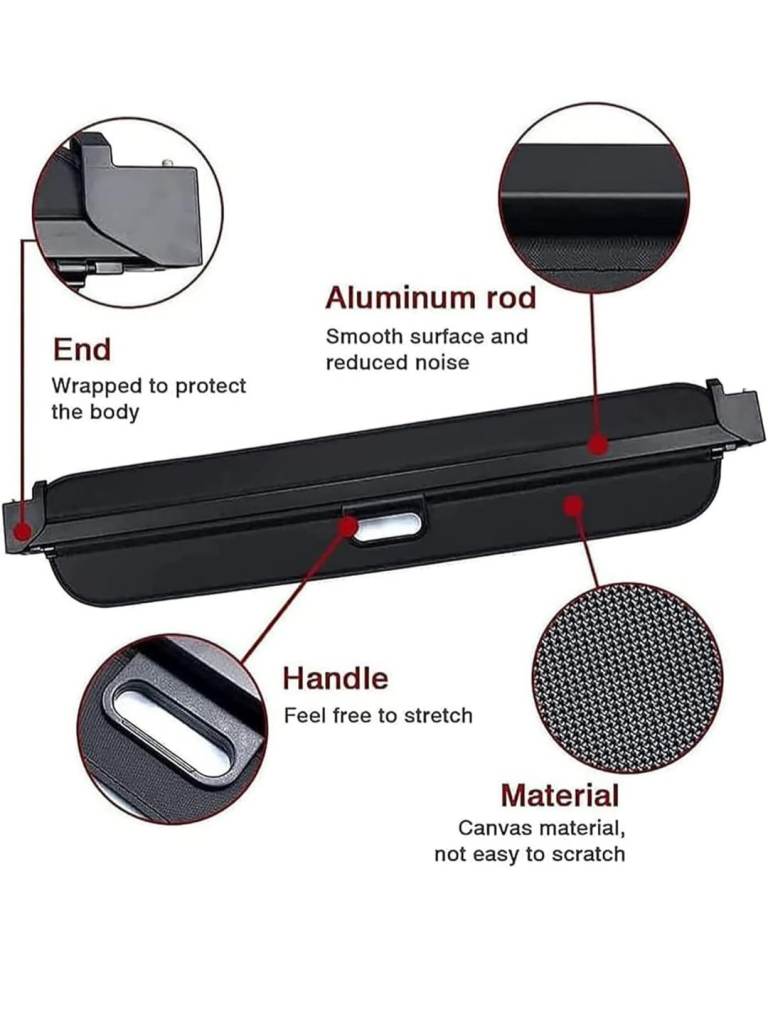 Trunk Cargo Cover for Tesla Model Y