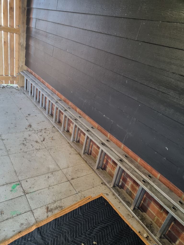 Double extended ladder for sale 