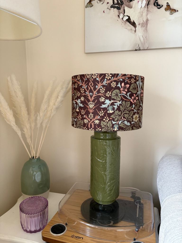 image for BNIB William Morris Lamp