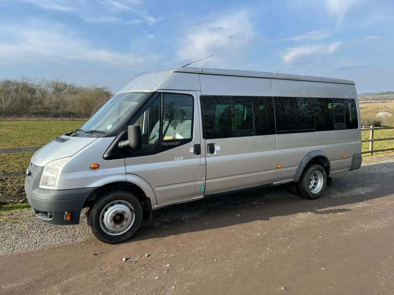 FORD TRANSIT T430 17 SEAT MINIBUS, MOTORHOME, 2012**ONLY 37000M NEW MOT, NO VAT