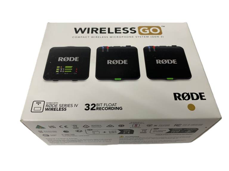 RØDE Wireless GO (Gen 3), Compact Wireless Mic