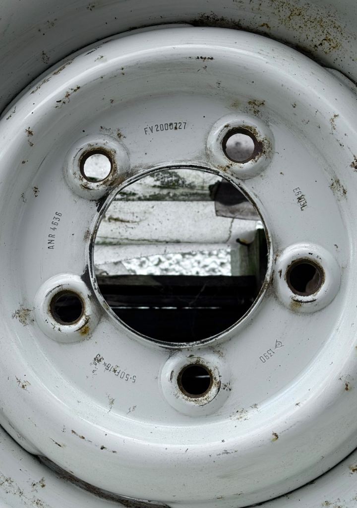 Classic Landrover Series 16”wheel steel rims