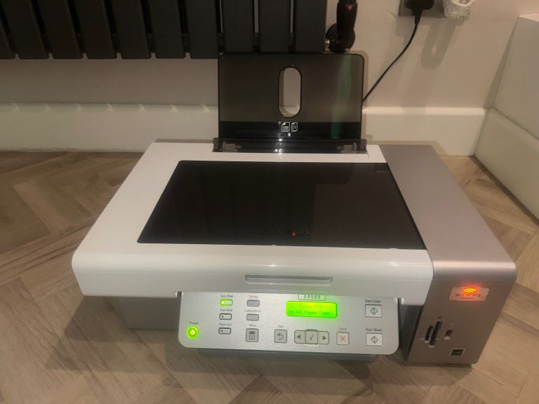 Lexmark X4580 printer and scanner 