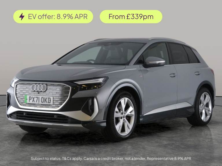 2021 Audi Q4 e-tron 35 S line SUV 5dr Electric Auto 55kWh (170 ps) - CARPLAY - HEATED SEATS - L S...