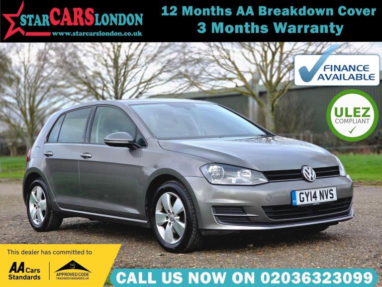 2014 Volkswagen Golf 1.4 TSI BlueMotion Tech SE DSG Euro 5 (s/s) 5dr HATCHBACK Petrol Automatic