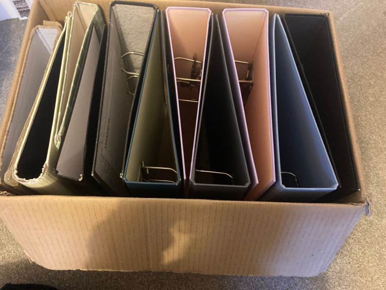 Various ring binders & folders