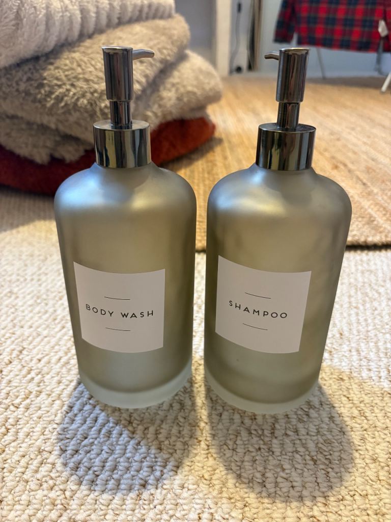 Shampoo and face wash dispensers 