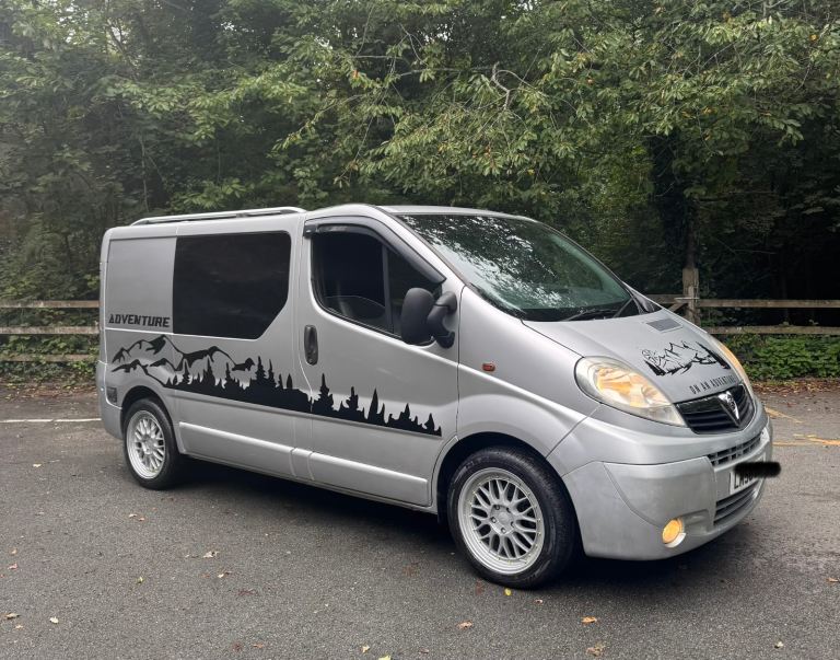 2007 VAUXHALL VIVARO 2.0 CAMPER Coachbuilt Bespoke Off Grid No Vat  Replacement Engine done 10k 
