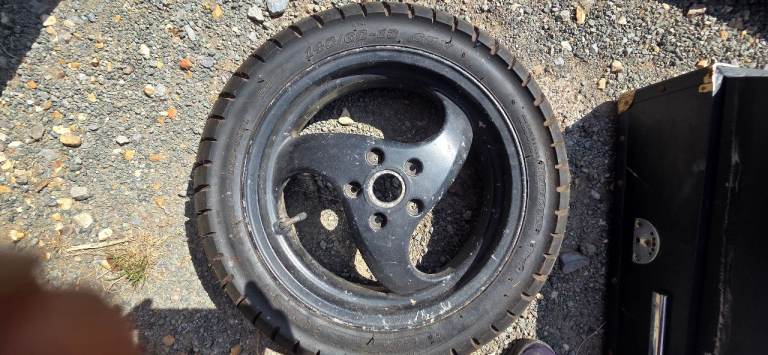Moped wheel