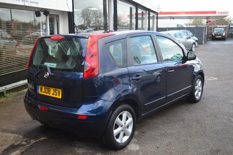 2008 Nissan Note 1.6 16V Acenta Hatchback 5dr Petrol Auto Euro 4 (110 ps)