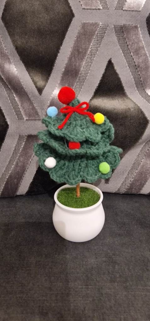 Handmade Crochet Christmas Tree - Christmas Gift - Stocking Filler