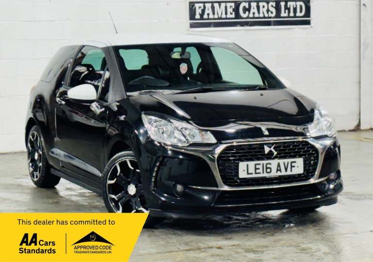 2016 DS Automobiles DS 3 1.2 PureTech Elegance 3dr EAT6 HATCHBACK PETROL Automatic