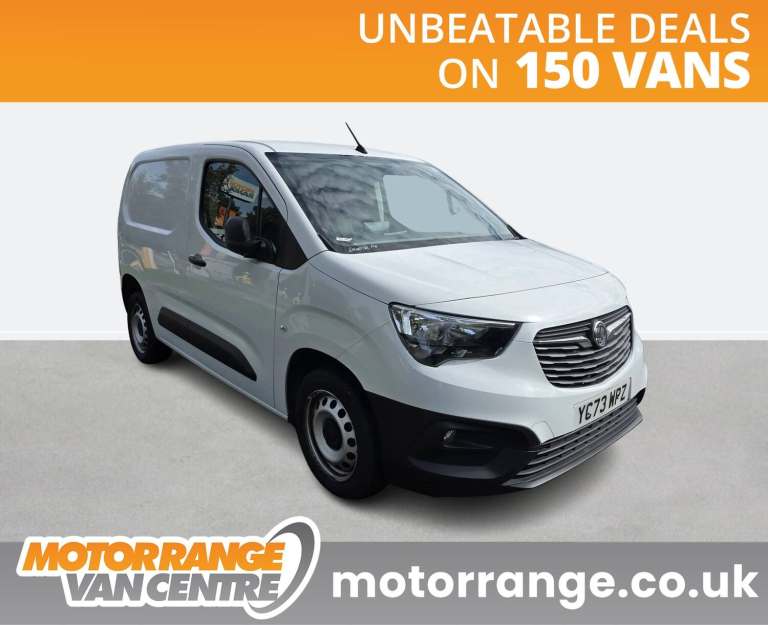 2023 Vauxhall Combo 2300 1.5 Turbo D 100ps H1 Prime Van Panel Van DIESEL Manual