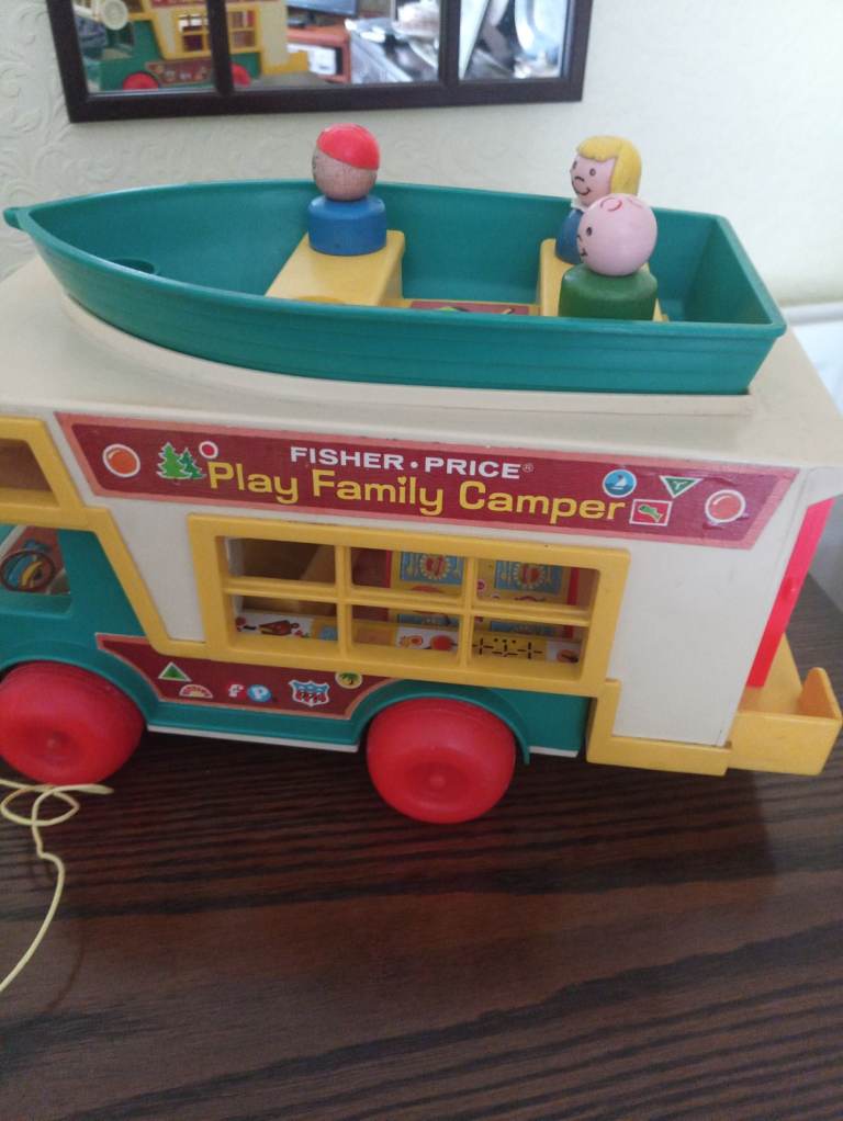 Vintage fisher price campervan 