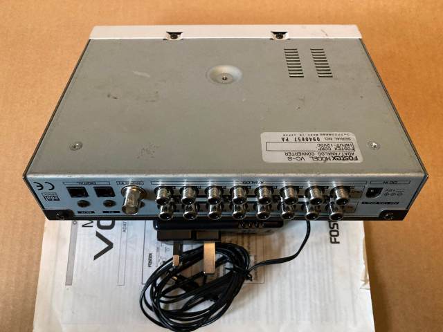 Fostex VC-8 ADAT optical-to-analog and analog-to-digital converter