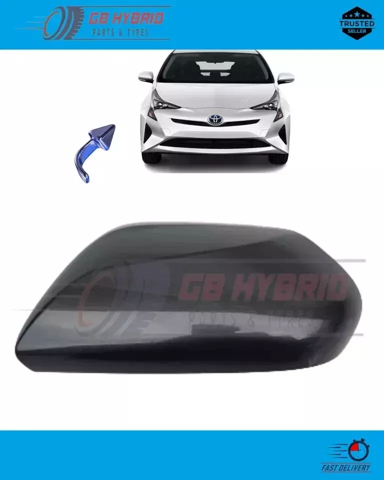 Toyota Prius 2016-2022 Passenger Side Mirror cover Black