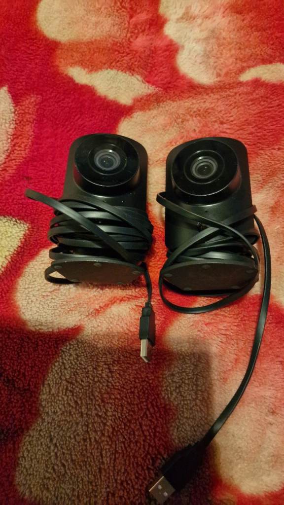 2X SIMPLISAFE SIMPLICAM WIRED SECURITYCAMERAS