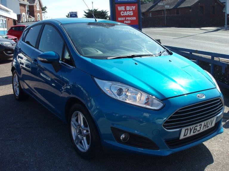 2013 63 FORD FIESTA 1.0T ECOBOOST ZETEC HATCHBACK 5DR PETROL MANUAL EURO 5 (S/S)