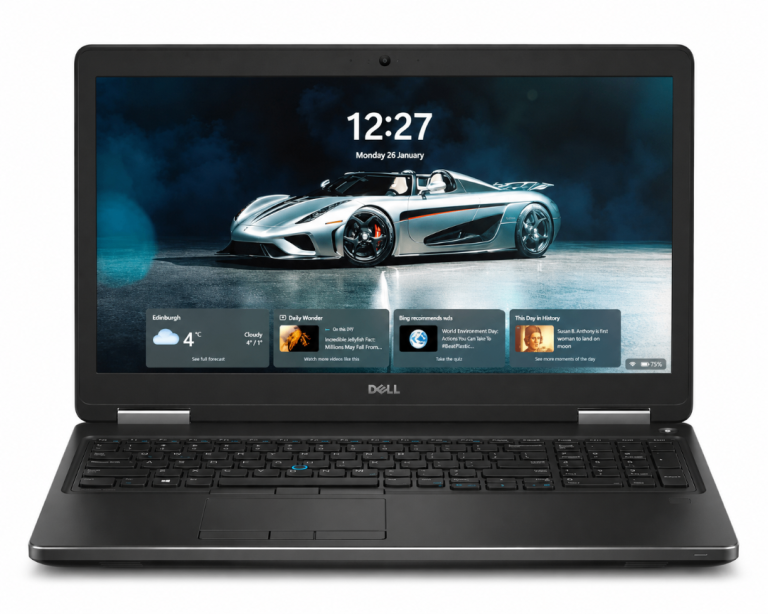 Dell Precision Full HD i7 Powerhouse Laptop 32GB RAM WorkStation NVIDIA Quadro GPU Win 11 Pro+