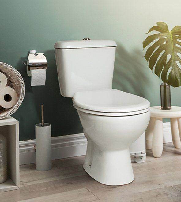 Close Coupled Complete Toilet