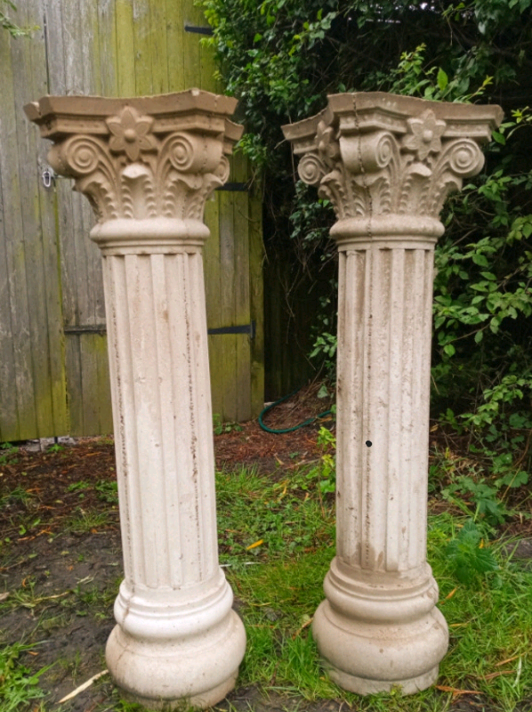 large meter tall stone column plinth, £50.00 for Sale in Pudsey, West ...
