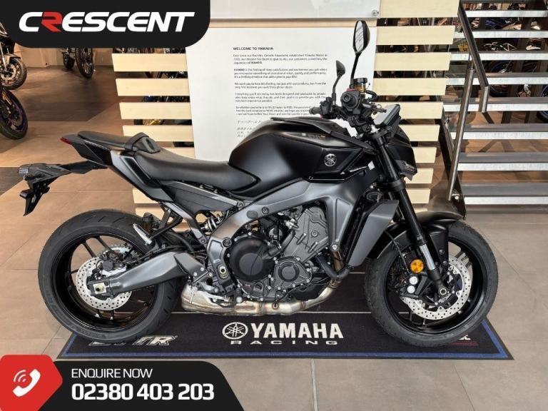 image for YAMAHA MT-09 2025 TECH BLACK - IN STOCK - CRESCENT YAMAHA SOUTHAMPTON 