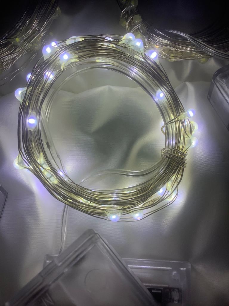 image for Ehome Fairy String Christmas Light. Indoor & outdoor 4 pack White