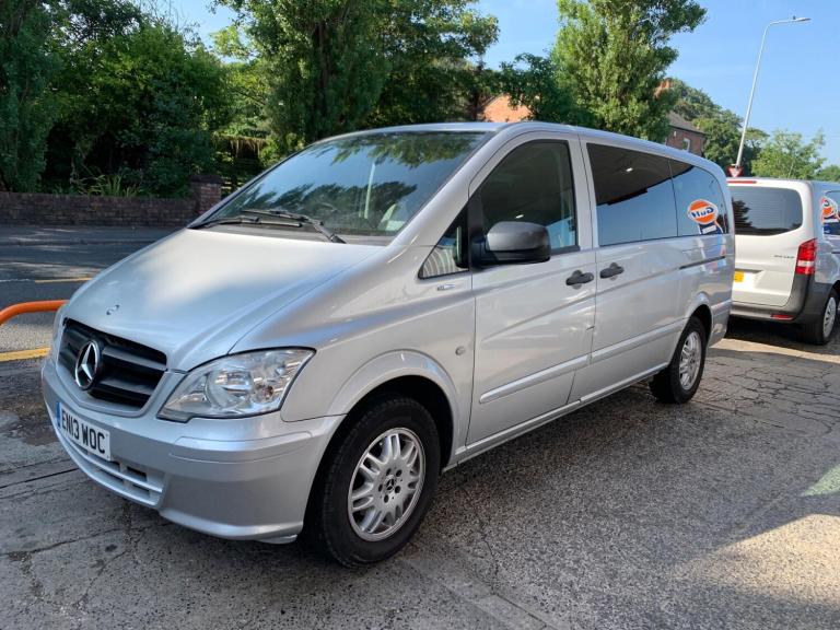 2013 Mercedes-Benz Vito 2.1 113 CDi Traveliner Minibus 5dr Diesel Manual L3 (198 g/km, 136 bhp) M...