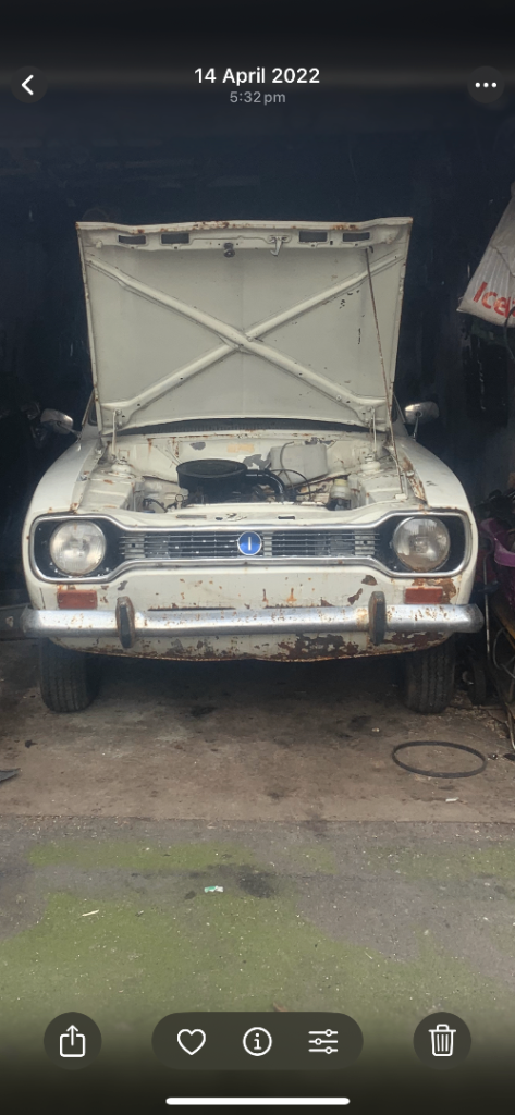 Mk1 Ford escort bumper 