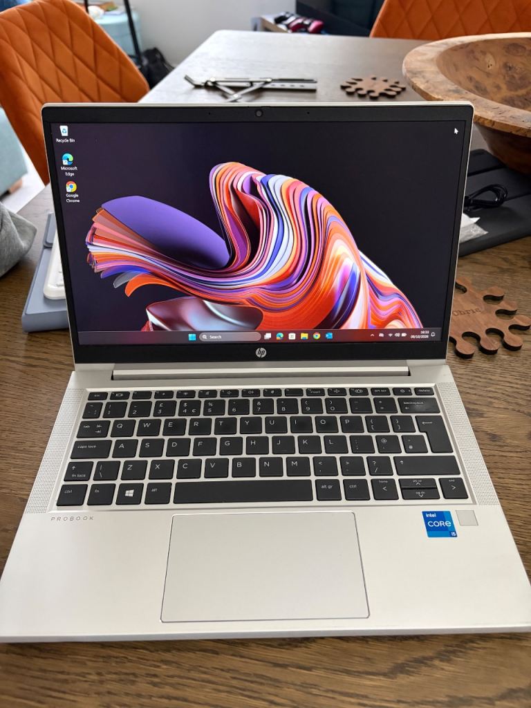 HP ProBook Laptop - Windows 11 Pro, 8GB RAM, 256GB SSD Touchscreen 