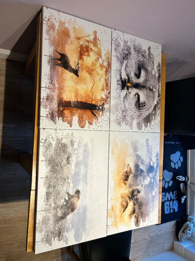 Animal canvas prints