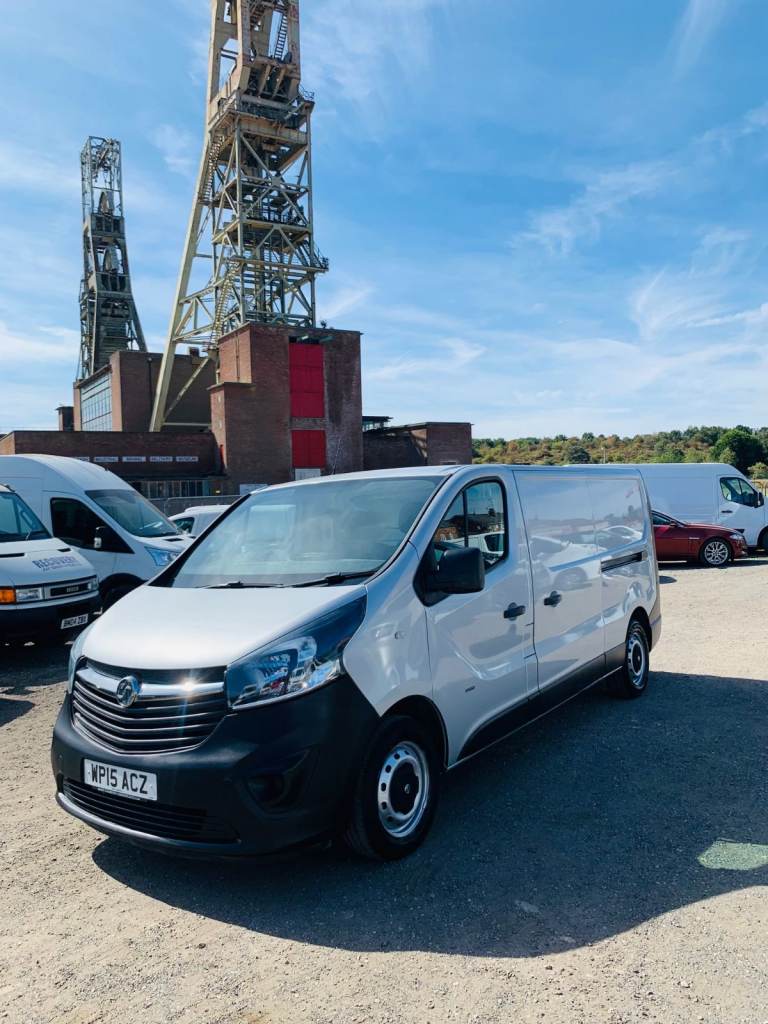 2015 1.6 CDTI VAUXHALL VIVARO LWB VAN 145k MILES LONG MOT till 6/2027 like TRAFIC NV300 NO VAT