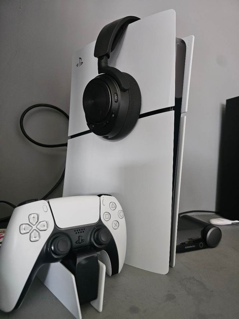 PlayStation 5 Console with Controller and SteelSeries Headset